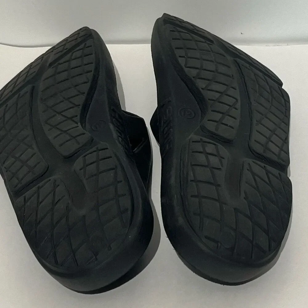 Hurley Men's Black Injection Step‎ In Nonslip Flip-Flop Sandals Size 12